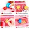Kitchens Play Food Children's electric gashapon machine coin-operated candy game machine early education learning machine play house girl gift 230620