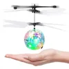 LED Flying Toys Colorful Mini Drone Shinning LED RC Drone Flying Ball Elicottero Luce Crystal Ball Induction Dron Quadcopter Aircraft Giocattoli per bambini 230621