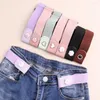 Belts Traceless Invisible Everything Elastic Lazy Big Change Small Jeans Waist Adjustable Belt Accessories