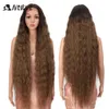Woman Cosplay Wig Synthetic Lace Part Wig Long Curly 42Inch Cosplay Wig Blonde Lace Wig for Black Women Synthetic Lace Wig 230524