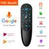 Q6 Pro Voice Remote Control 2.4g Mouse Wireless Air Mouse مع Learning IR Backlit Backlit لـ Android TV Box H96 MAX X96 MAX TX6S