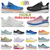 Bondi 8 Designer Casual Schoenen Heren Dames Hakas Clifton Triple Zwart Wit Cyclamen Zoet Lila Antraciet Castler x Real Aquarel Trainers Runners 36-45