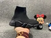 Mode pojkar flickor socka kid casual baby skor baby utomhus sportskor paris designer tripplar lätt andas svart vit klassisk rosa gröna långsam skola sneakers