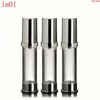 Mini 5ml 10ml Airless Pump Bottle Refillable Foundation Container -Lotions and Gels Dispenser Lightweight Leak Proof 10pcs/lothigh quan Kjxw