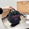 Bolsa tiracolo Coabag Bolsas de grife Clássicas redondas Bolo Pãezinhos Bolsa de ombro feminina Bolsa de couro Bolsa mensageiro feminina