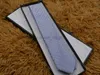 Cravatta da uomo in seta con cravatta nera blu Jacquard Party Wedding Business Woven Fashion Design con scatola G898