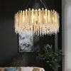 Luxury Pendant Lamps Gold Kitchen Island Chandelier Modern LED Dining Room Crystal Hanging Light Fixture Living Room Home Decor Lustre