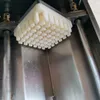 LINBOSS Edelstahl-Gemüseschneide- und Schneidemaschine, automatische Raspel- und Würfelmaschine für Karottenkartoffeln, 220 V