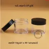 30pcs/lot Plastic 30g PS Cream Jar Women Cosmetic Container 1OZ Empty Portable Travel Facial Bottle Small Refillable Vialhigh quantlty Ggbnk