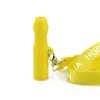 Narguilé de silicone colorido cachimbo de água shisha fumar cachimbo de água cachimbos de filtro filtro alça dicas bocal cordão portátil pingente colar bong piteira de cigarro