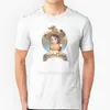 Camisetas masculinas PepperCarrot Official Logo Shirt Gola redonda Manga curta T-shirts Webcomic Pepper Carrot Peppercarrot