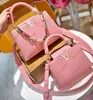10a Quallity Luxurys Designer Bag Womens Capucines MM Mini Bag äkta läderväska Crossbody Väskor Shoppingväska axelväskor Handväskor plånböcker Tygväska ryggsäck
