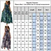 Robes décontractées basiques Robe d'été florale pour femmes Vêtements Bohème Robe de plage en vrac Jupe mi-longue Femme Vacances Maxi Robe Robe Robe 230620