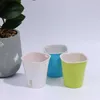 Fioriere Vasi 1 Pezzo Automatico Auto Irrigazione Piante da fiore Vaso Irrigazione Giardinaggio Vasi da fiori Fioriera in plastica Bianco R230620