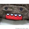 Big Cartoon Mouth Domo Winter Bomber Ushanka Russian Fur Hat Warmthated Ear Flaps Cap för män Kvinnliga pojkar flickor2053202x Missseller