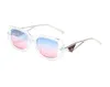 Lunettes de soleil de créateur de mode Lunettes de vue classiques Goggle Lunettes de soleil de plage en plein air pour homme femme 6 couleurs signature triangulaire en option SS