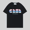 카사 블랑카 티셔츠 카사 블랑카 남자 Tshirt 디자이너 Tshirts Casablanc Casaul Tee US Size S-3XL