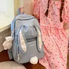 Torby szkolne japońskie plecaki żeńskie plecaki o dużej pojemności studenckie szkolne szkolne wodoodporne nylonowe kreskówkowe laptop