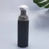 Storage Bottles 12pcs/lot Matte Black Plastic Foamer Pump Bottle Refillable Empty Cosmetic Cleanser Soap Dispenser Foam Container 60ml