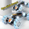 4WD RC Stunt Car 2.4G Radio Control remoto Cars Gesture Sensor 360 Rotación Regalo Electronic drift Toy para niños Boy