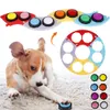 Pies Talking Button Pet Toys Głos do nagrywania przycisk rozmowy do komunikacji Pet Training Buzze Intelligence Toy