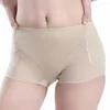 Shapers voor dames Grote maten Boxers Pocket Panty Vrouwen Body Shaperwear Lage taille Heuplift Gewatteerd ondergoed Kunstmatige bil omhoog Cotrol Slipje