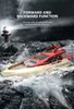 Electric RC Boats Mini RC Boat Radio Remote Controlled High Speed Ship with LED Lights 5km h Palm Summer Water Toy Pool Toys Models Gifts Boy 230620