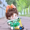 Doll Bodies Parts 20cm IDol Plush Cotton Star Dolls with Outfit Accessories Lamb Hoodie Overalls Suit for Super Toys Gift 230621