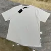 Homens T-shirt Designer Primavera Verão Mulheres Padrão Clássico Preto e Branco Moda Casual Top 100 Algodão Combinando Traje Tamanho S-XXXL