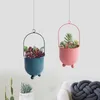 Jardinières Pots Maison Métal Suspendu Pot Cintre Chaîne Suspendus Planteur Panier Pot De Fleur Chaîne Pot Cintre pour La Maison Balcon Décor Intérieur Planteur R230621