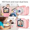 Speelgoedcamera's Kinderen Cartoon Camera 1080P HD Poseren Video's Muziek afspelen Baby Cartoon Speelgoed Mini Camera Verjaardagscadeaus Speelgoed Outdoor 230620