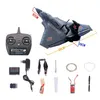Electric RC Aircraft Sea Land And Air Plus Remote controlled Model Epp Material Waterproof Automatic Return Controllable Led Light Toy Gift 230620