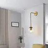 Wall Lamps Loft Glass Ball Retro Antique Lights For Bedroom Bedside Living Room Corridor Stairs Nordic Indoor Lighting