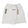 Menshorts Eric Gu Shorts Athletic Shorts Tracksuit Relaxed Regelbunden knälängd bokstav Män avslappnad Black White Short Pants Size S-XL.SC011