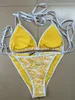 Summer Beach Sunshine Women's Swimewear Swimsuit Designer High-End Luxury Bikini Letter Diamond Stitching Sexig enstycke Baddräkt Tvådelar Bikini #017