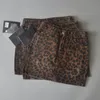 Röcke Sexy zerrissene Röcke mit Leopardenmuster für Damen, Mini-Jeansrock, Streetwear, Bleistiftrock mit hoher Taille, Faldas Mujer Moda 230621