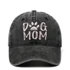 Gorras de béisbol PERRO MOM Letras blancas Gorra de béisbol bordada Algodón Lavado Hombre Al aire libre Deportes casuales Pareja Vino negro Sombrilla roja Sombrero 230620