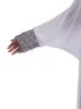 Vêtements ethniques Abaya pour femmes Robe longue avec paillettes surdimensionnées Maxi Islam mode musulmane dubaï caftan Hijab Robe Jilbab