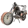 Wall Clocks Arabic Decor Motorcycle Clock Home Desktop Ornament Grace 20x3x12cm Iron Adornment Decorative Retro Tabletop Office