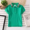 Hemden Kinderhemden Baby Jungen Sommer Poloshirt Baumwolle Atmungsaktive Kinderkleidung Kinder Umlegekragen Gestreiftes T-Shirt Jungen Kurze Ärmel