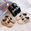 Athletic Shoes Girls' In Autumn 2023 The Bow Soft-soled Anti-slip Princess Fashion