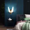 Vägglampor designar fjäril LED -lampa modern nordisk säng interiör belysning vardagsrum sovrum sconce heminredning ljus