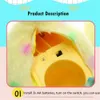 Animaux en peluche en peluche enfants dessin animé musical poulet poule pondant des oeufs jouet chantant balançoire cadeaux poupée 230620