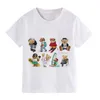 T Shirt Moda Çocuk Giysileri Varış 4 Renk Yaz Konforlu Güzel Toddler Kızlar Kısa Kollu Karikatür Sevimli Küçük Ayı Tişört 230620