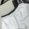 23SS FW bawełniane kobiety designerskie szorty z literami Diamond High End Milan Runway marka kowboja casual mini koszulka joggingowa A-line seksowne gorące spodnie