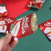 Nieuwe 100 Stuks Kerst Hot Seal Cookie Zakken Voor Handgemaakte Snoep Biscuit Bakken Verpakking Xmas Nieuwjaar Party Decoratie Kids gift Gunst