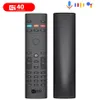 G40 Air Mouse Voice Remote Control 2.4G Trådlös mini Kyeboard med IR -lärande Gyroskopavkänning för Android TV Box PC G40S