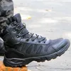 Calzature da trekking Scarpe da trekking nel deserto Stivali da uomo militare Stivaletti da trekking tattici Sneakers da uomo Stivali da lavoro traspiranti per uomo Scarpe ManHKD230621