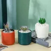 Plantenbakken Potten Stijlen Plastic Bloem Nordic Stijl Decoratieve Keramische Plant Pot Bloemstuk Container Home Decor R230621