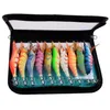 Przynęty Przynęty 10pcs 2.5#/3.0#/3.5#PESCA Artificial Squid Jig Rybołówstwo Łowódcy kałamarnicy Octopus Krewetki Krewetki